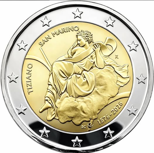 2€ 2026 saint marin letitien