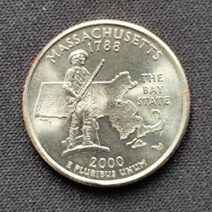50 State Quarters – #06 – 2000 Massachusetts