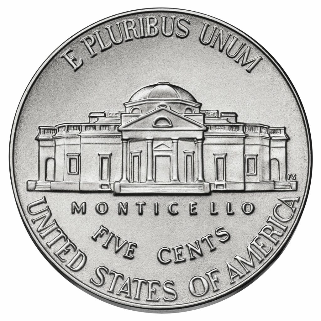 semiq nickel reverse unc