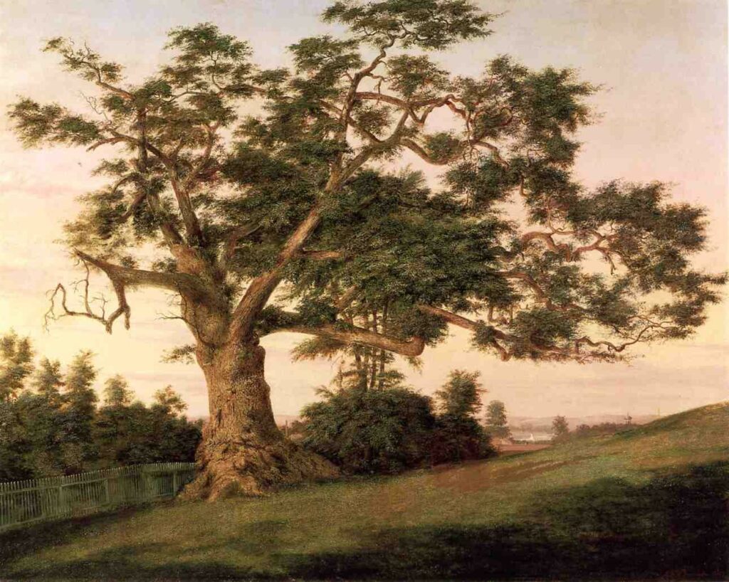 the charter oak charles de wolf brownell 1857